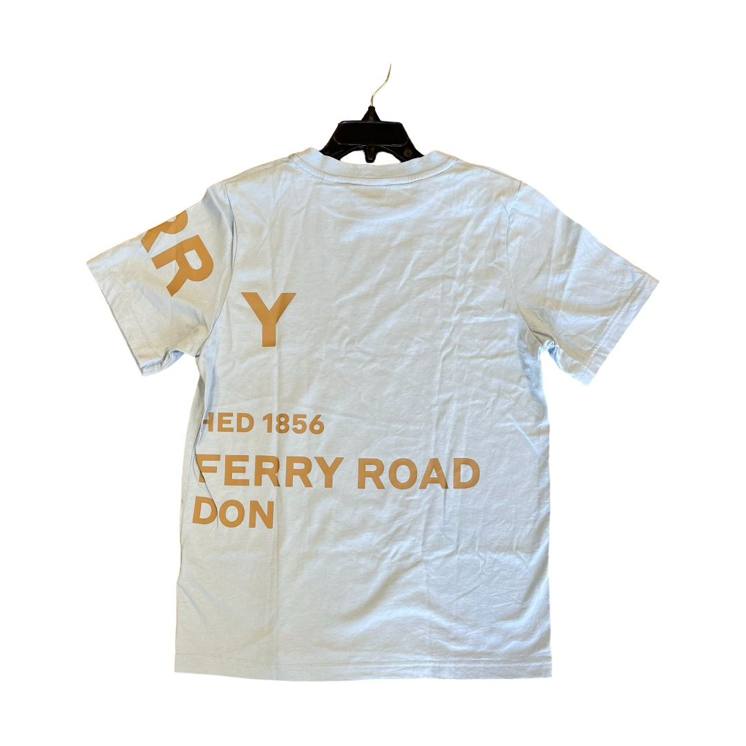 Burberry baby blue tshirt, 12 years