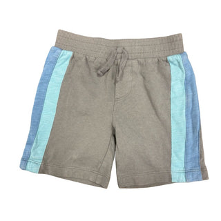 Splendid Grey Shorts with Blue Side Stripes, 3 years