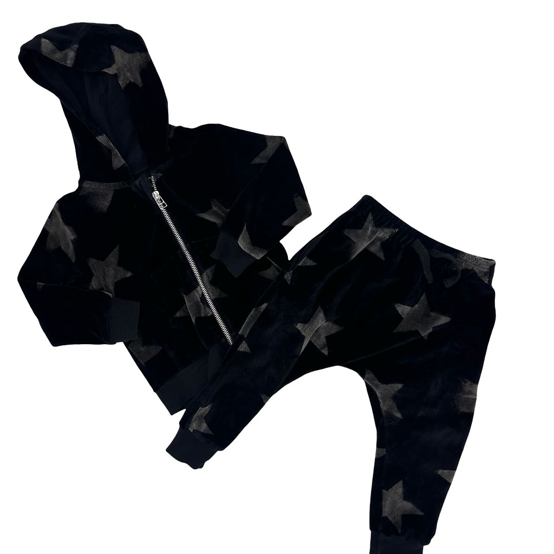 Nununu velour set, 18-24 months