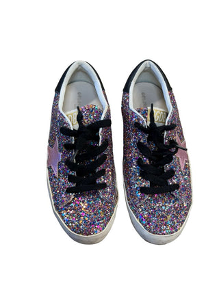 Golden Goose sparkle all over shoes, eu 34 ( approx. big kid 3.5 us)