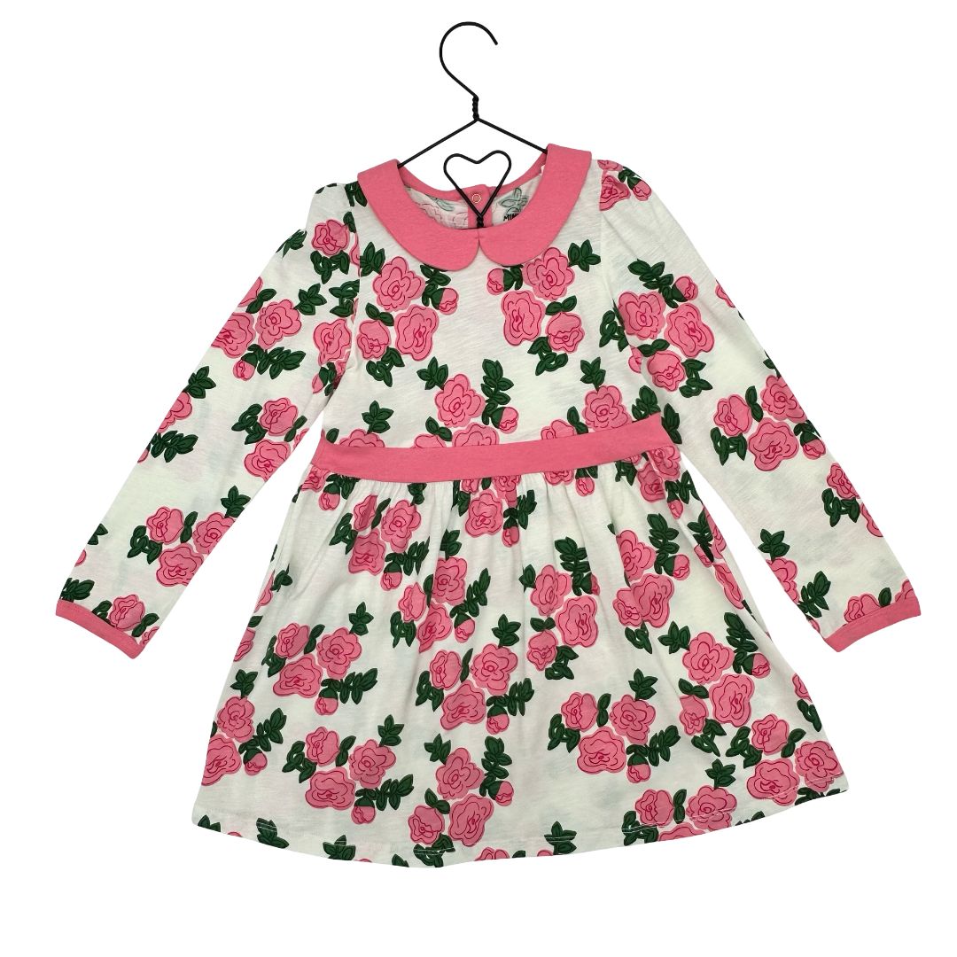 Mini Rodini Floral Dress, 5-7 years