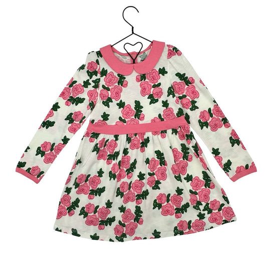 Mini Rodini Floral Dress, 5-7 years