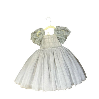 Noralee Sample  Light Blue Tulle Dress, 2/3
