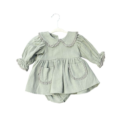 Quincy Mae Sample Dress, 3-6 Months