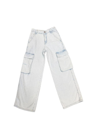 Zara light denim cargo jeans, 10 years