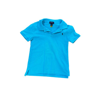 Ralph Lauren Blue Polo T-Shirt, 7 years