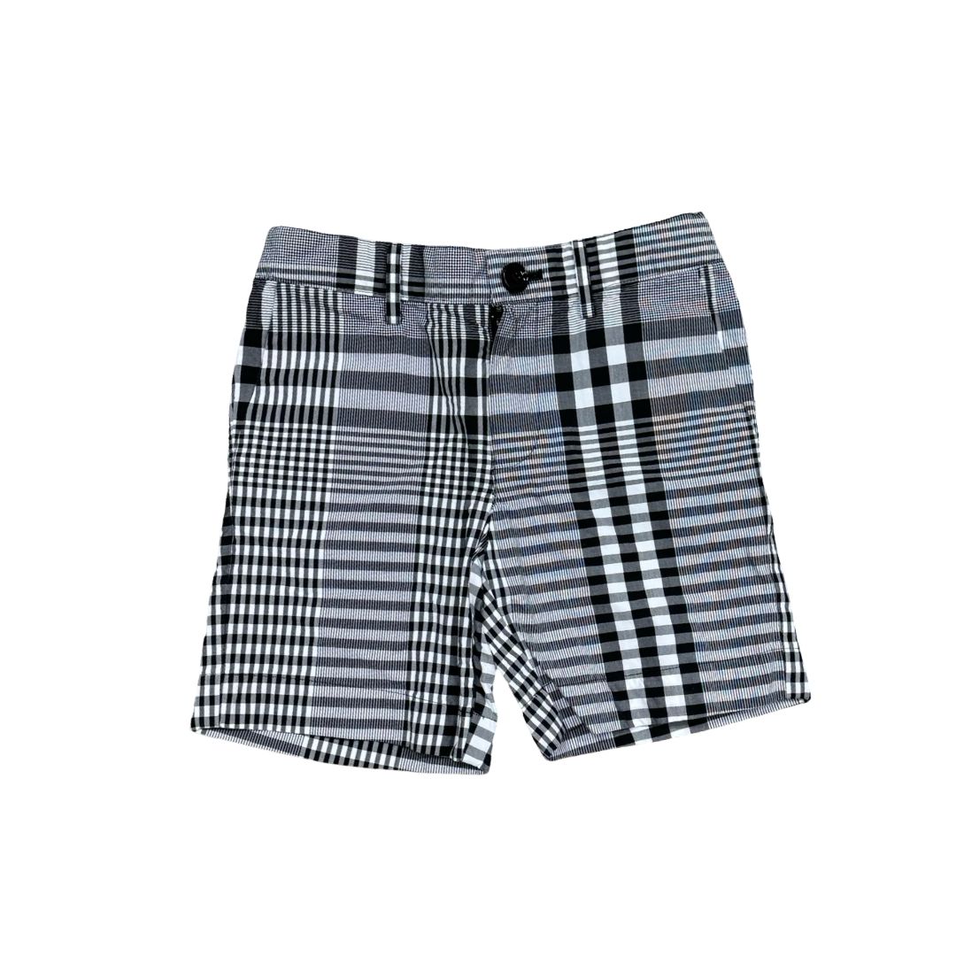 Burberry Black and White Shorts, 4 years