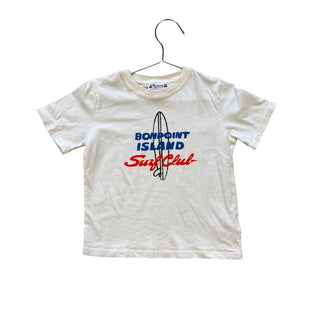Bonpoint Cream Surf Club T-Shirt, 4 years