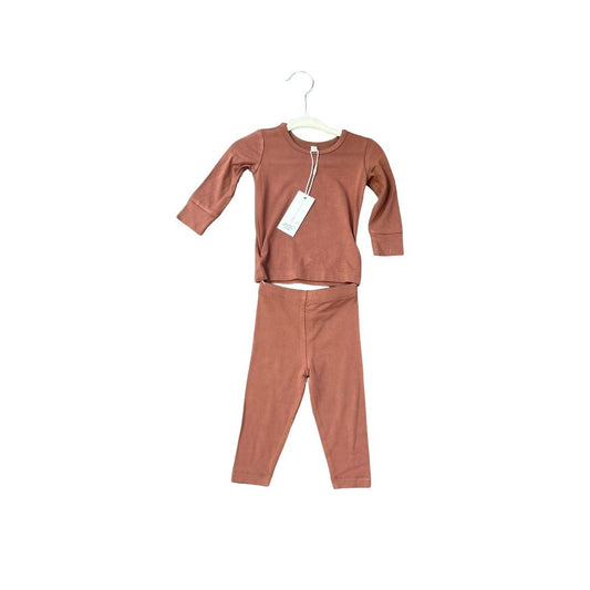 Quincy Mae Sample Bamboo pajama set, 3-6 Months