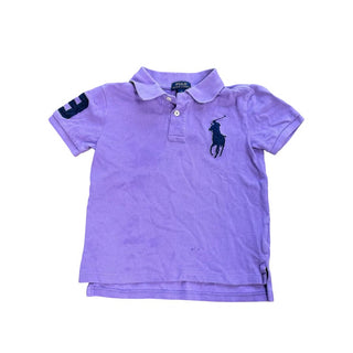 Ralph Lauren Purple Collared T-shirt, 6 years
