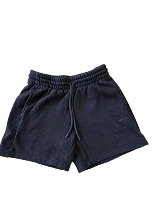 Aritzia Black sweatfleece sweatshort, 2XS